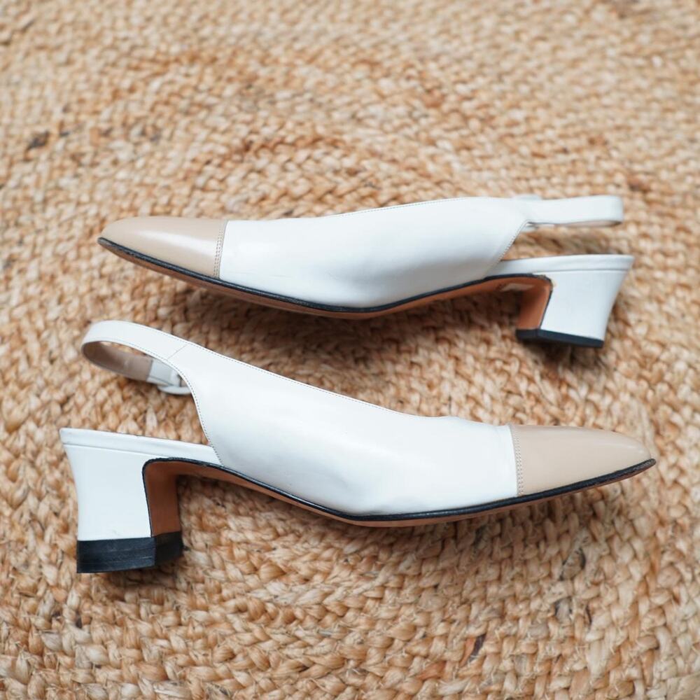 Salvatore Ferragamo Slingback Pumps 9.5B Italy